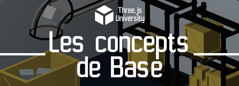 Three.js university concepts de base
